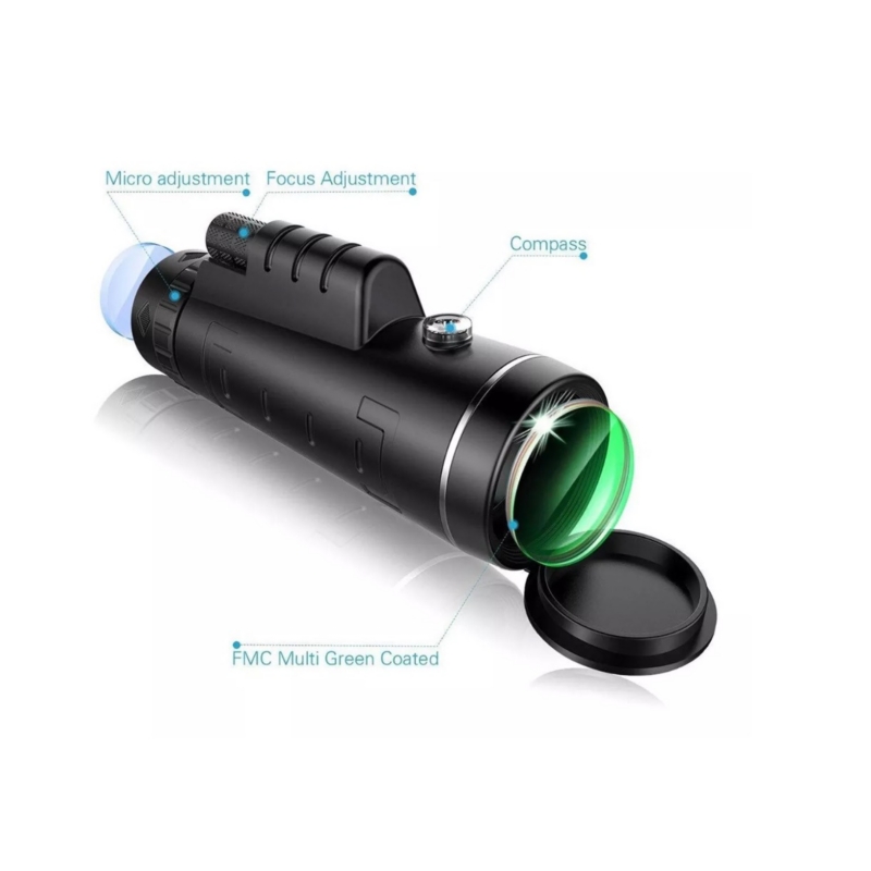 Foto 4 pulgar | Zoom Monocular 40x60, Largo Alcance, Impermeable, Bak-4, 380 G - Venta Internacional.