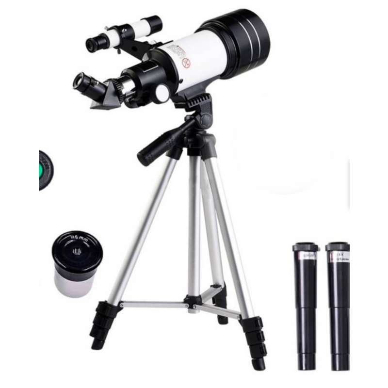 Foto 3 pulgar | Telescopio Astronómico Monocular 300x70 Mm Con Trípode - Venta Internacional.