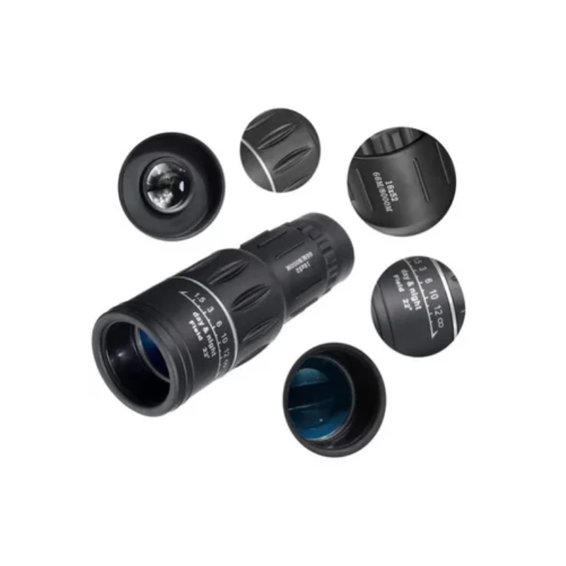 Foto 5 pulgar | Monocular 16x52 8000 M Para Exteriores Con Doble Enfoque, Impermeable - Venta Internacional.