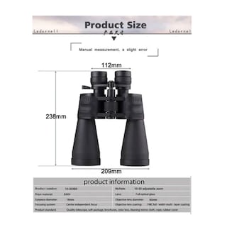 Foto 2 | Binoculares Profesionales Con Zoom De 30x Y Lente De 60 Mm, Prisma Bak4 - Venta Internacional.