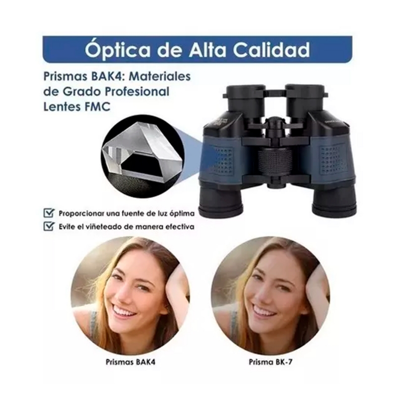 Foto 6 pulgar | Binoculares Telescópicos Hd 60 X 60, Resistentes Al Agua, 0,6 Kg - Venta Internacional.