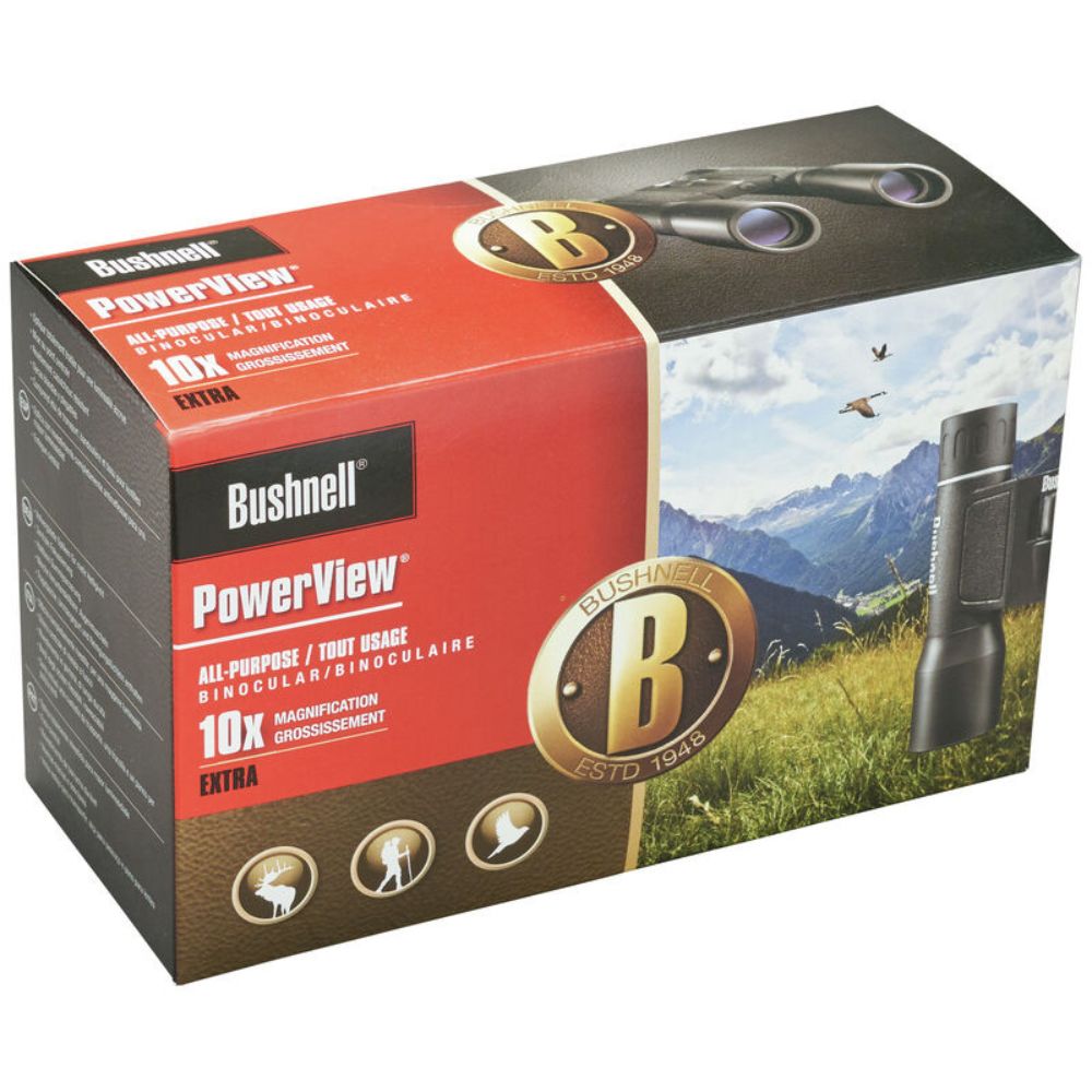 Foto 8 pulgar | Binoculares Bushnell Powerview Roof Plegable Y Compacto Impermeable  10x32