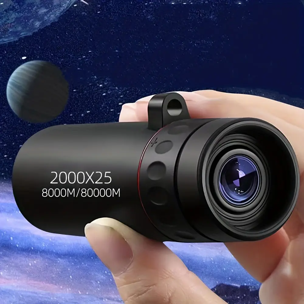 Telescopio Monocular De Alta Potencia Con Aumento Hd De 2000x25 - Venta Internacional.