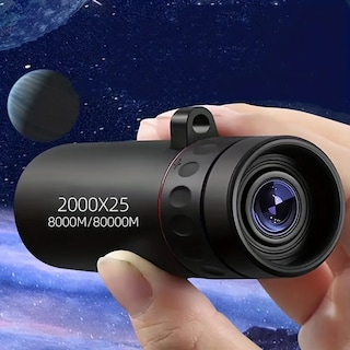 Foto 1 | Telescopio Monocular De Alta Potencia Con Aumento Hd De 2000x25 - Venta Internacional.