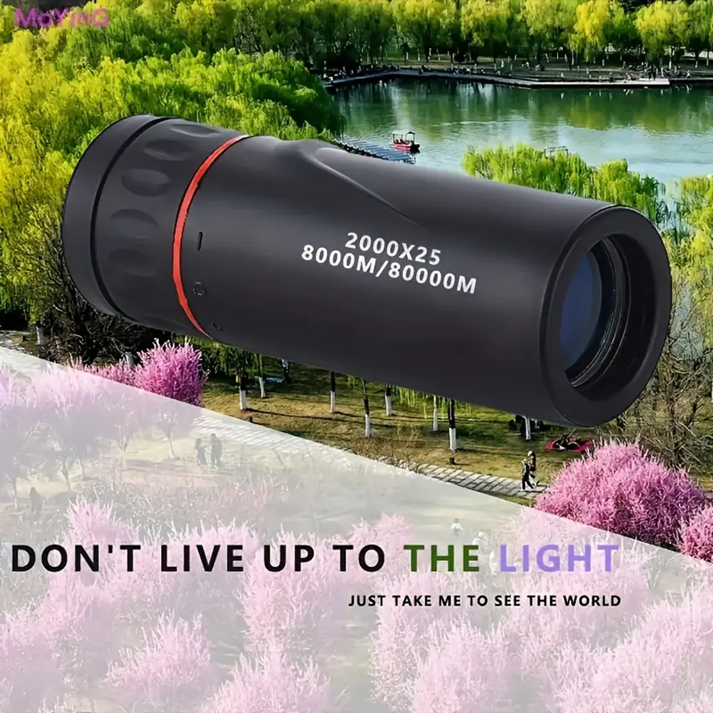 Foto 3 | Telescopio Monocular De Alta Potencia Con Aumento Hd De 2000x25 - Venta Internacional.