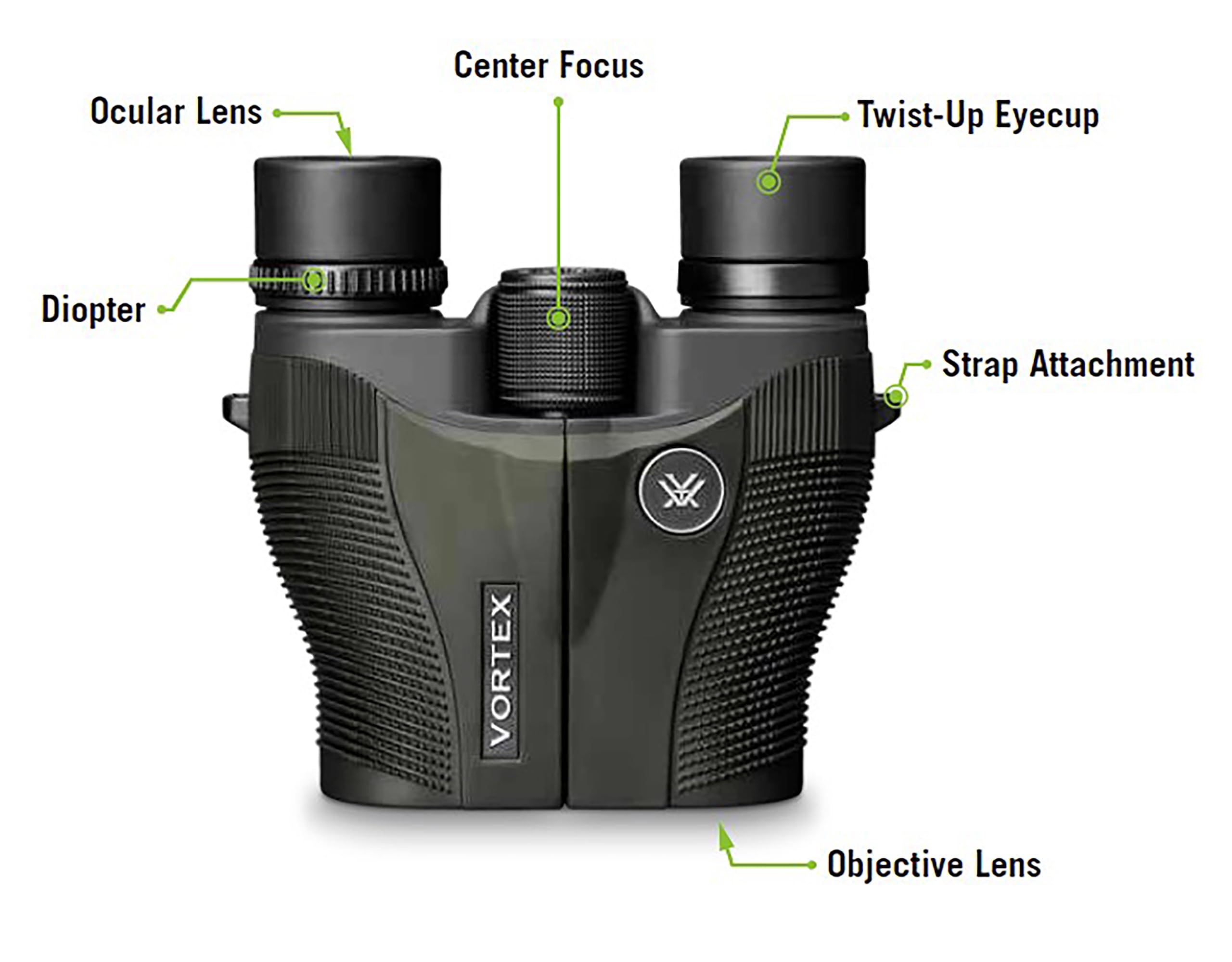 Foto 5 | Binoculares Vortex Optics Vanquish 10x26 - Compactos y resistentes al agua y niebla