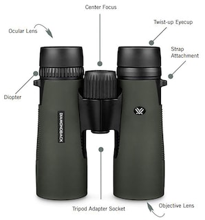 Foto 5 | Binoculares Vortex Optics Diamondback Negros-Venta Internacional