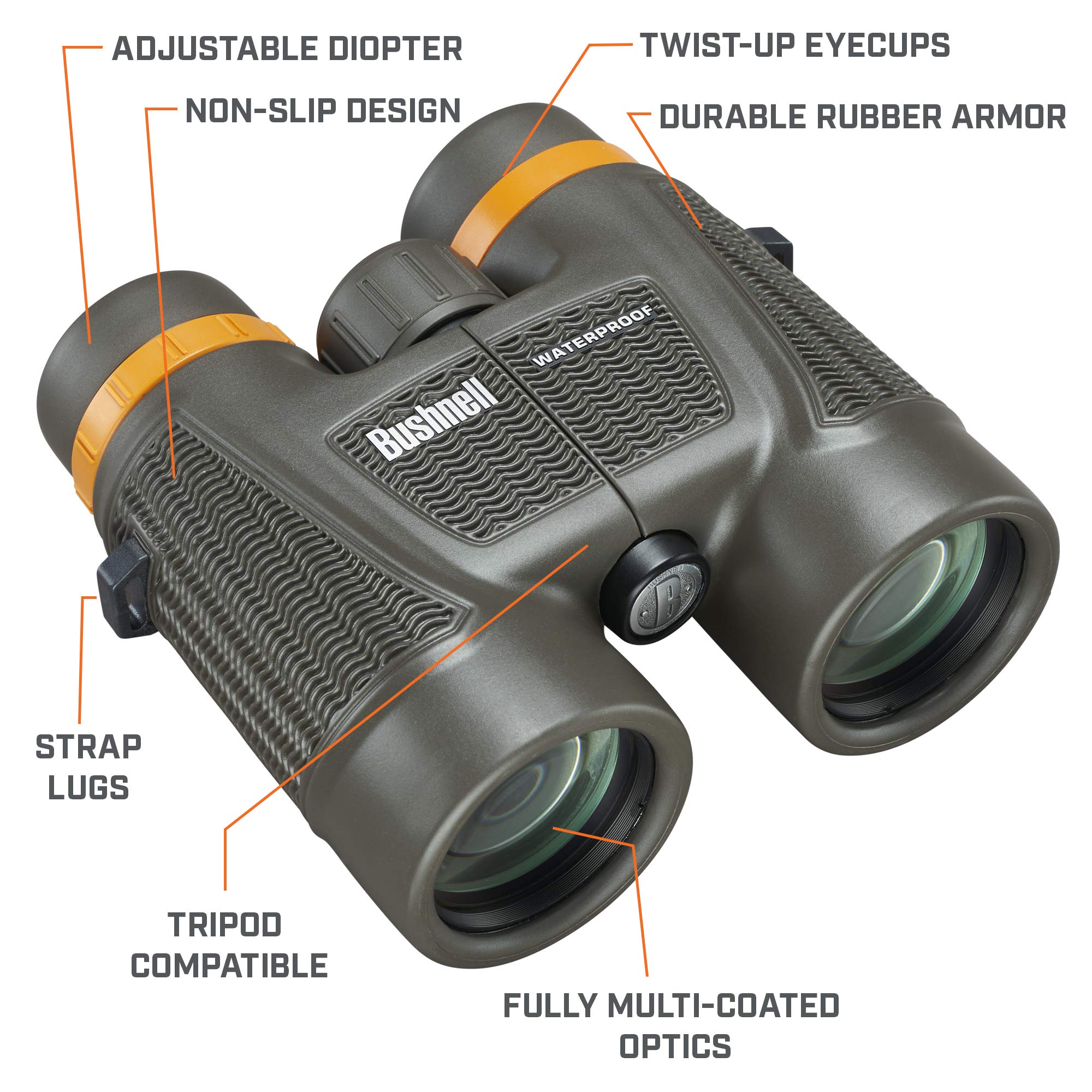 Foto 3 pulgar | Binoculares Bushnell H2o Xtreme 10x42 Compact Waterproof 181042c - Venta Internacional