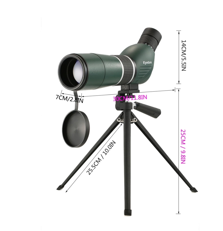 Foto 4 pulgar | Telescopio Terrestre Spotting Scope Eyebre 20-60x60 - Venta Internacional