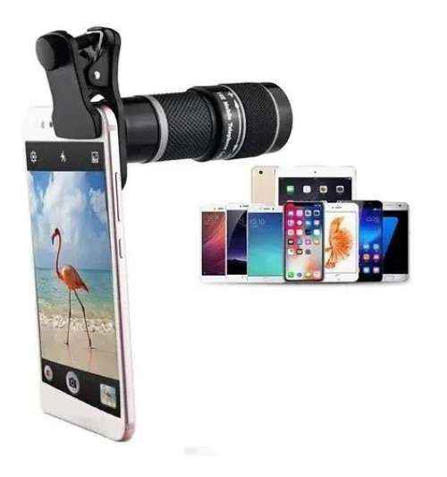 Foto 4 pulgar | Lente Telescópico Monocular Con Zoom De 8x para Teléfono Celular Universal - Venta Internacional