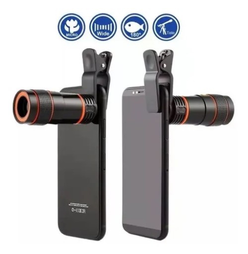 Foto 5 pulgar | Lente Telescópico Monocular Con Zoom De 8x para Teléfono Celular Universal - Venta Internacional