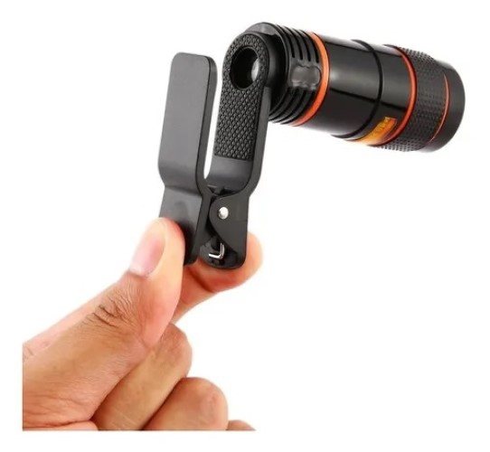 Foto 7 pulgar | Lente Telescópico Monocular Con Zoom De 8x para Teléfono Celular Universal - Venta Internacional