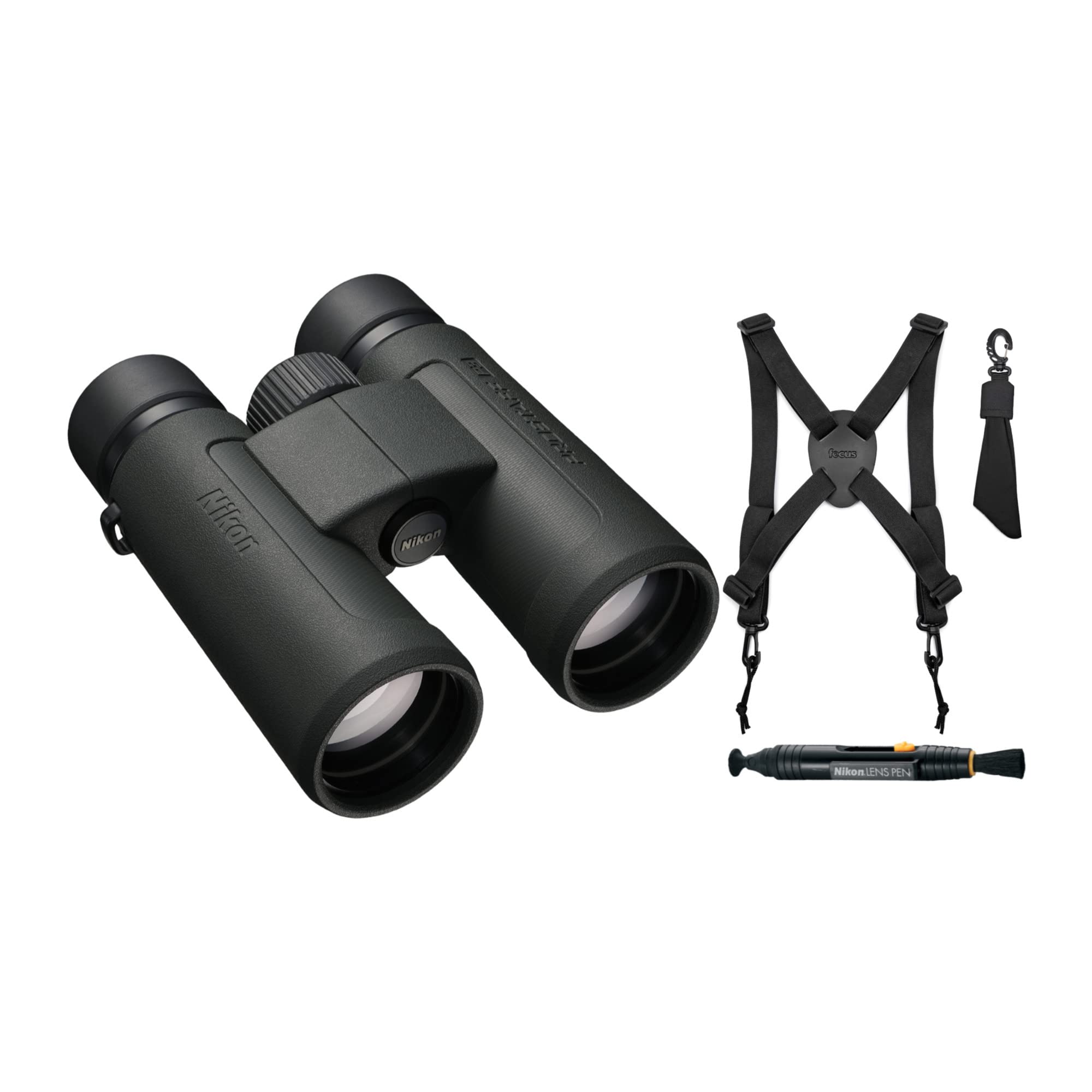 Binoculares Nikon Prostaff P3 8x42 Con Arnés Y Bolígrafo - Venta Internacional.