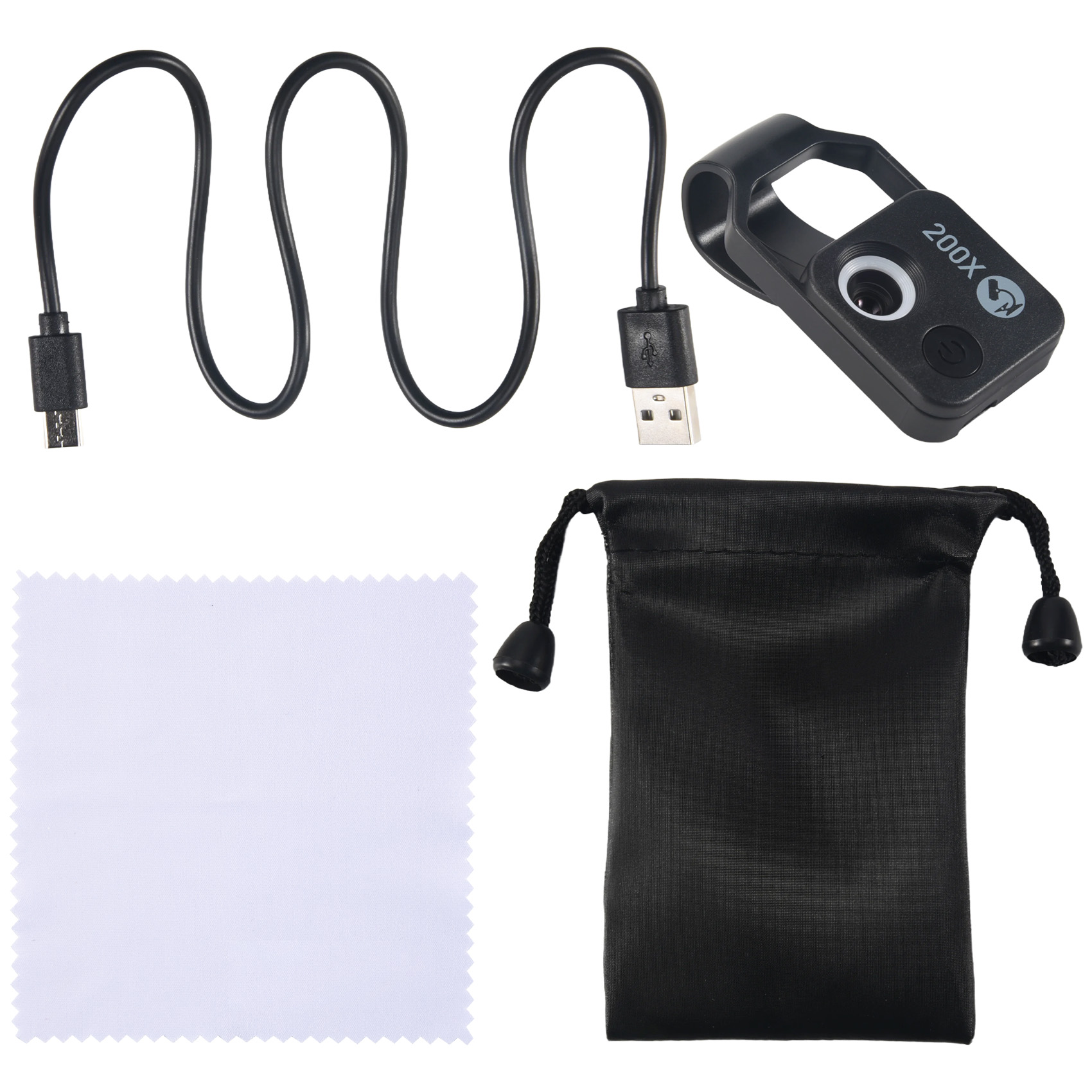 Foto 4 pulgar | Accesorio De Microscopio Con Aumento De 200x Para Teléfono Celular - Venta Internacional.