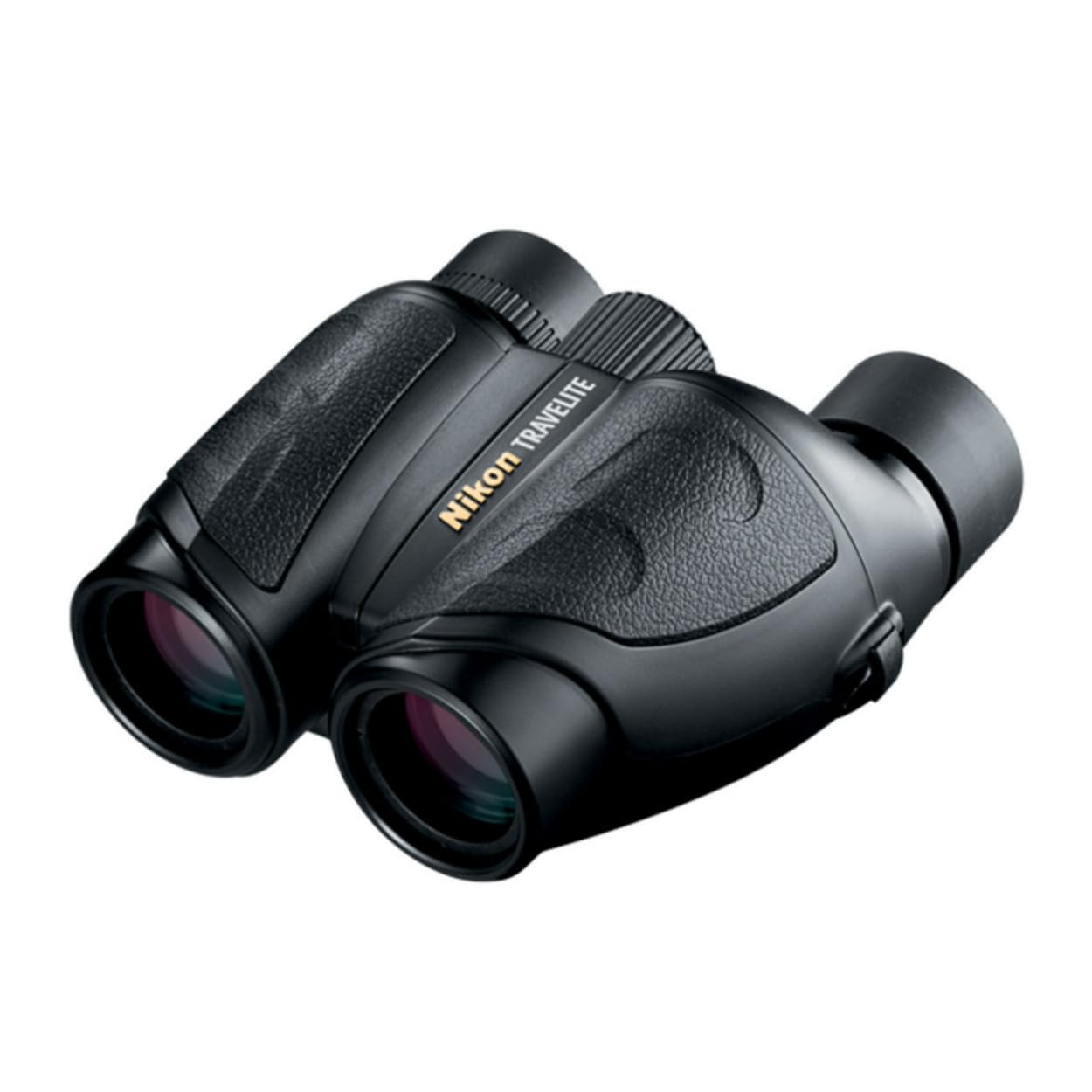 Binoculares Nikon Travelite 12 X 25 Mm Negros Con Vidrio Ecológico - Venta Internacional.