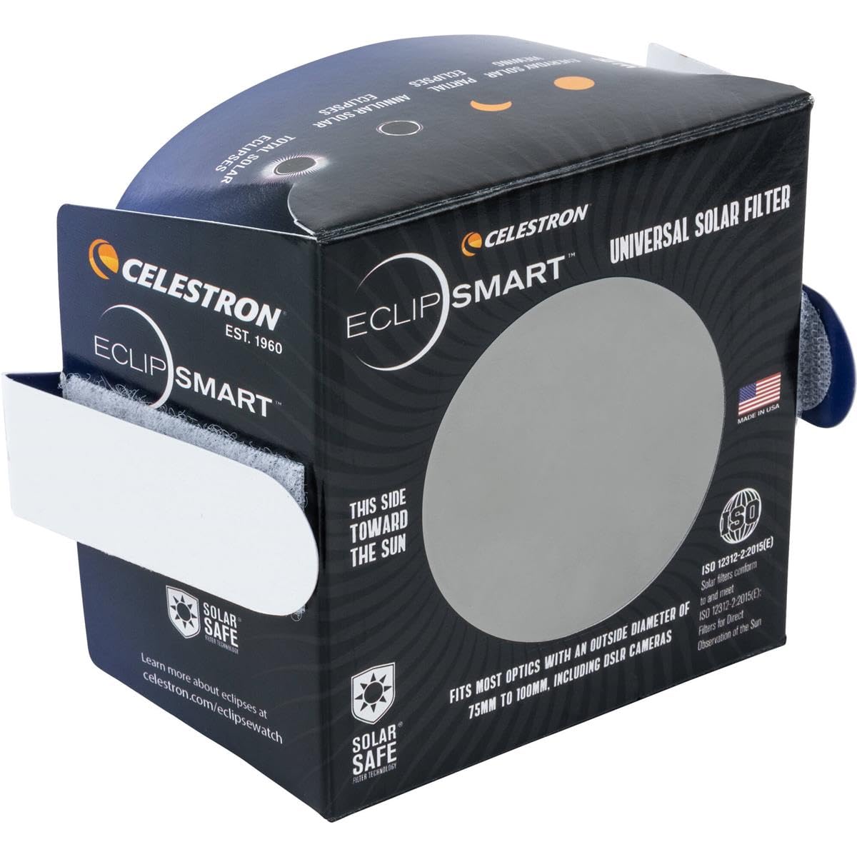 Foto 4 | Filtro Para Telescopio Y Cámara Celestron Eclipsmart Safe - Venta Internacional.