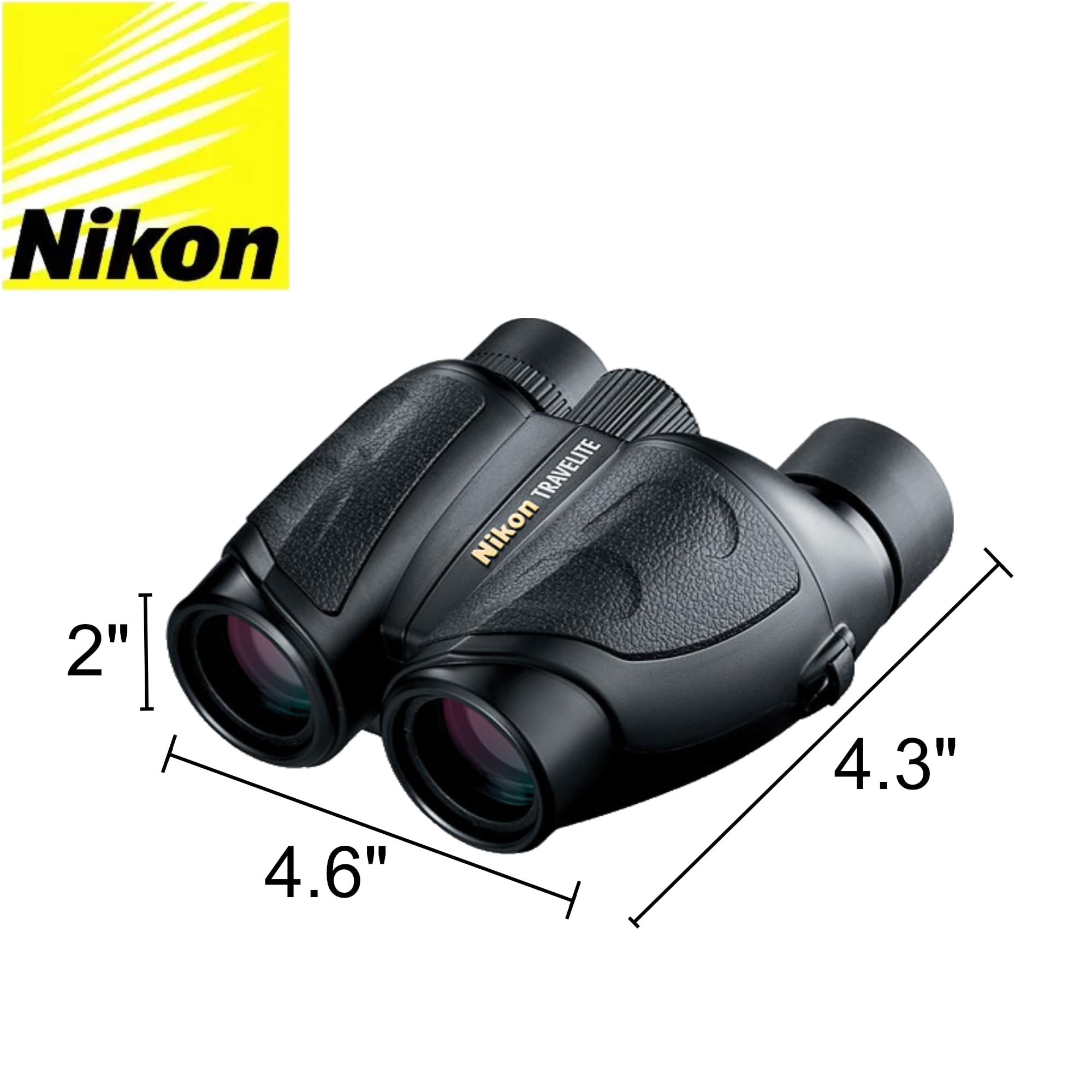 Foto 3 pulgar | Binoculares Nikon Travelite 12x25 (7279) Con Accesorios - Venta Internacional.