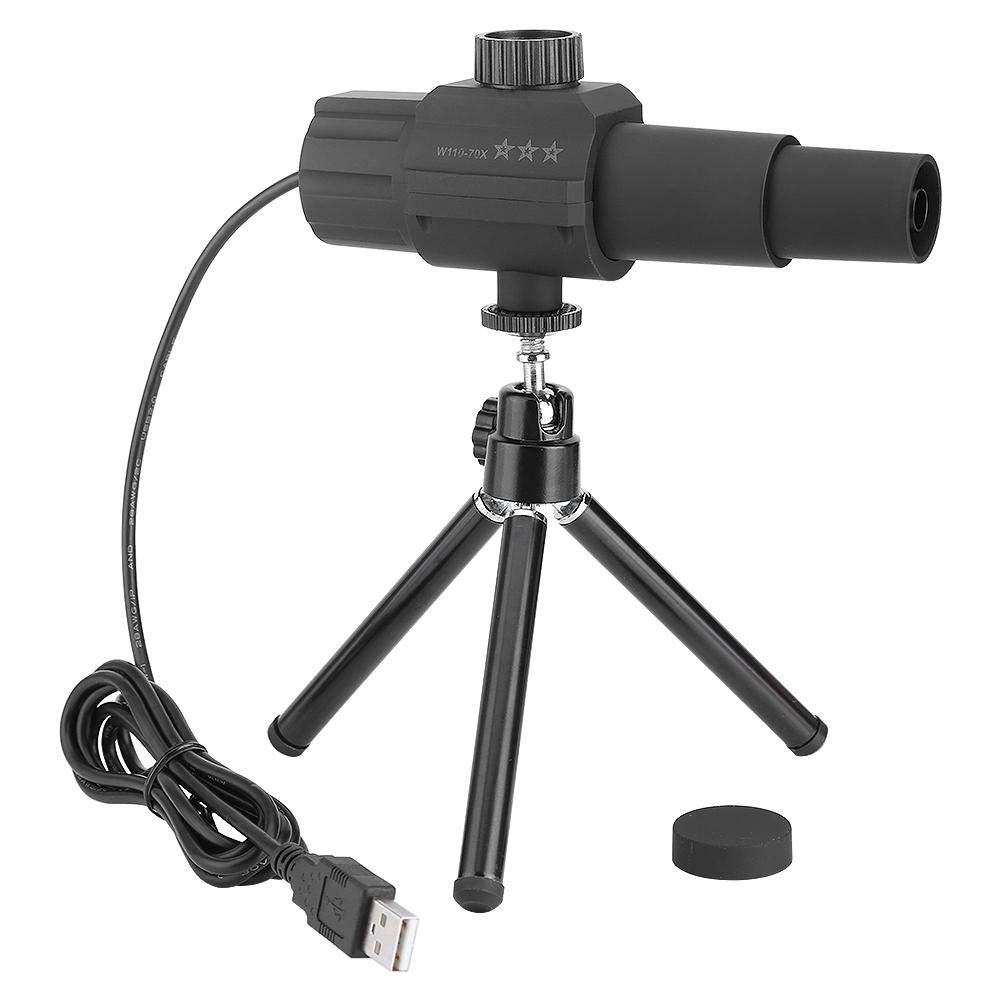 Telescopio Tangxi Usb Digital De 2 Mp Con Zoom 70x Con Trípode Negro - Venta Internacional.