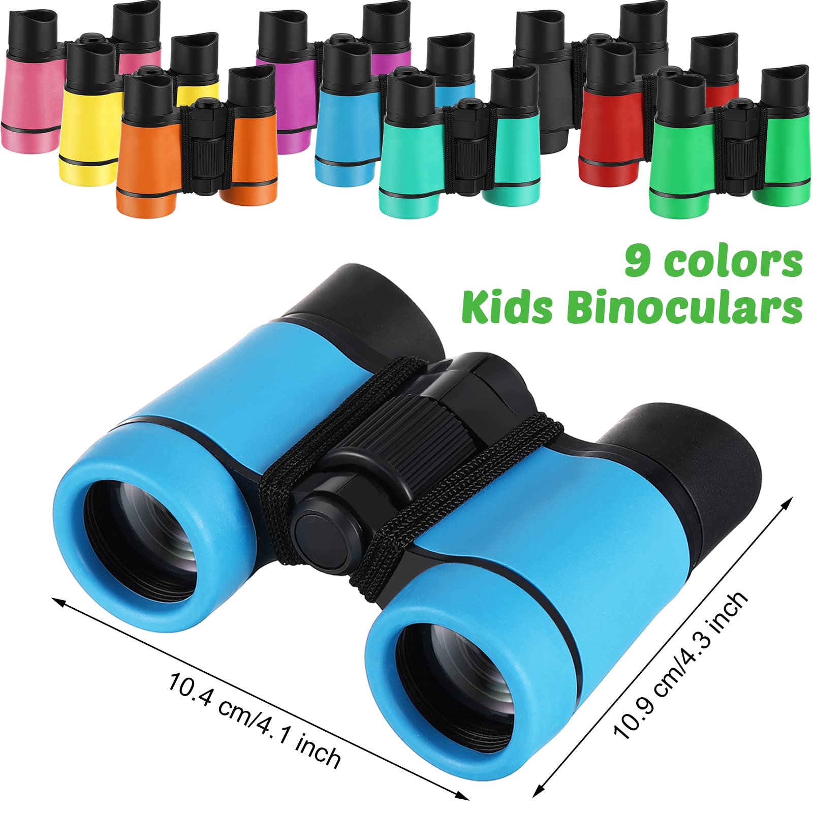 Foto 5 pulgar | Binoculares Yunsailing Para Niños, 9 Unidades, A Prueba De Golpes, 4 X 30 Mm - Venta Internacional.