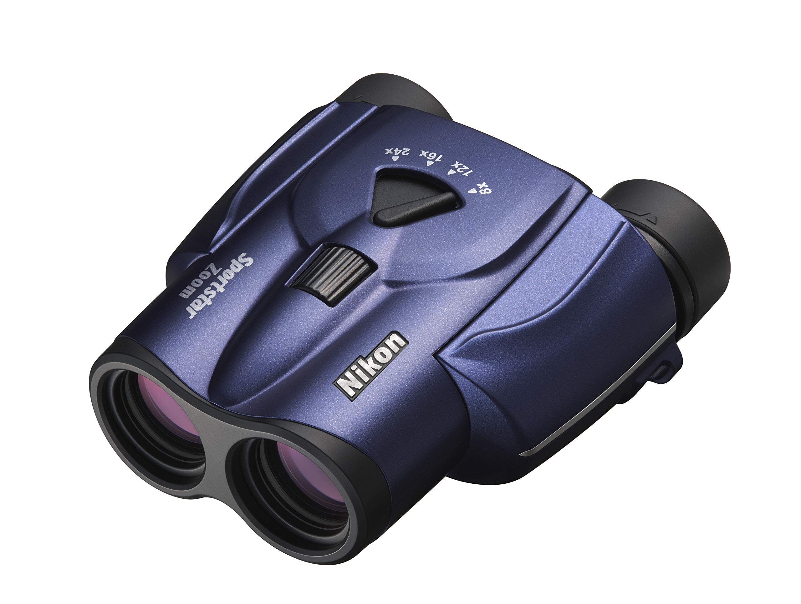 Foto 4 pulgar | Prismáticos Nikon Sportstar Zoom 8-24x25 Azul Oscuro Pequeños - Venta Internacional.