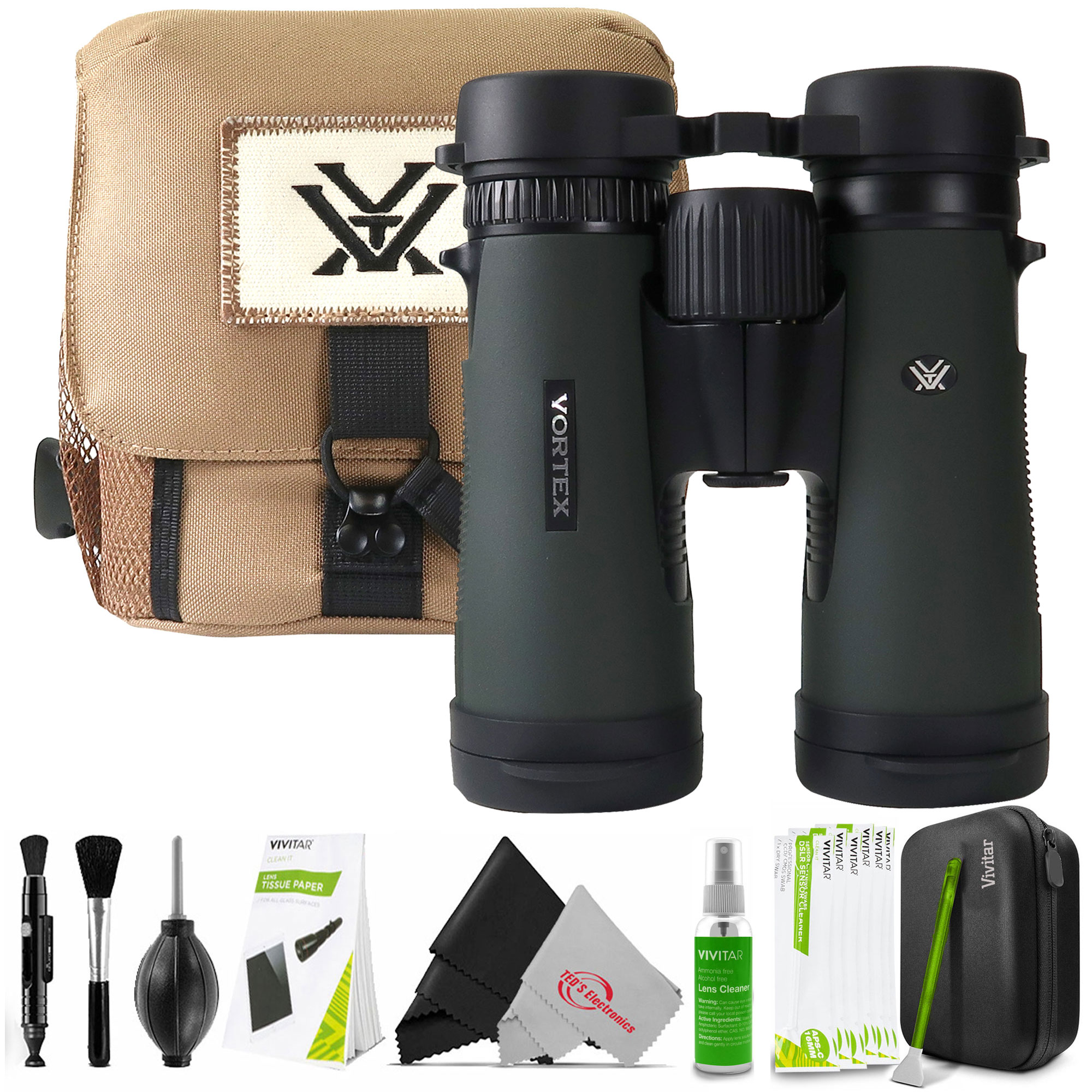 Foto 2 pulgar | Binoculares Vortex Diamondback Hd 8x42 Con Kit De Limpieza - Venta Internacional.