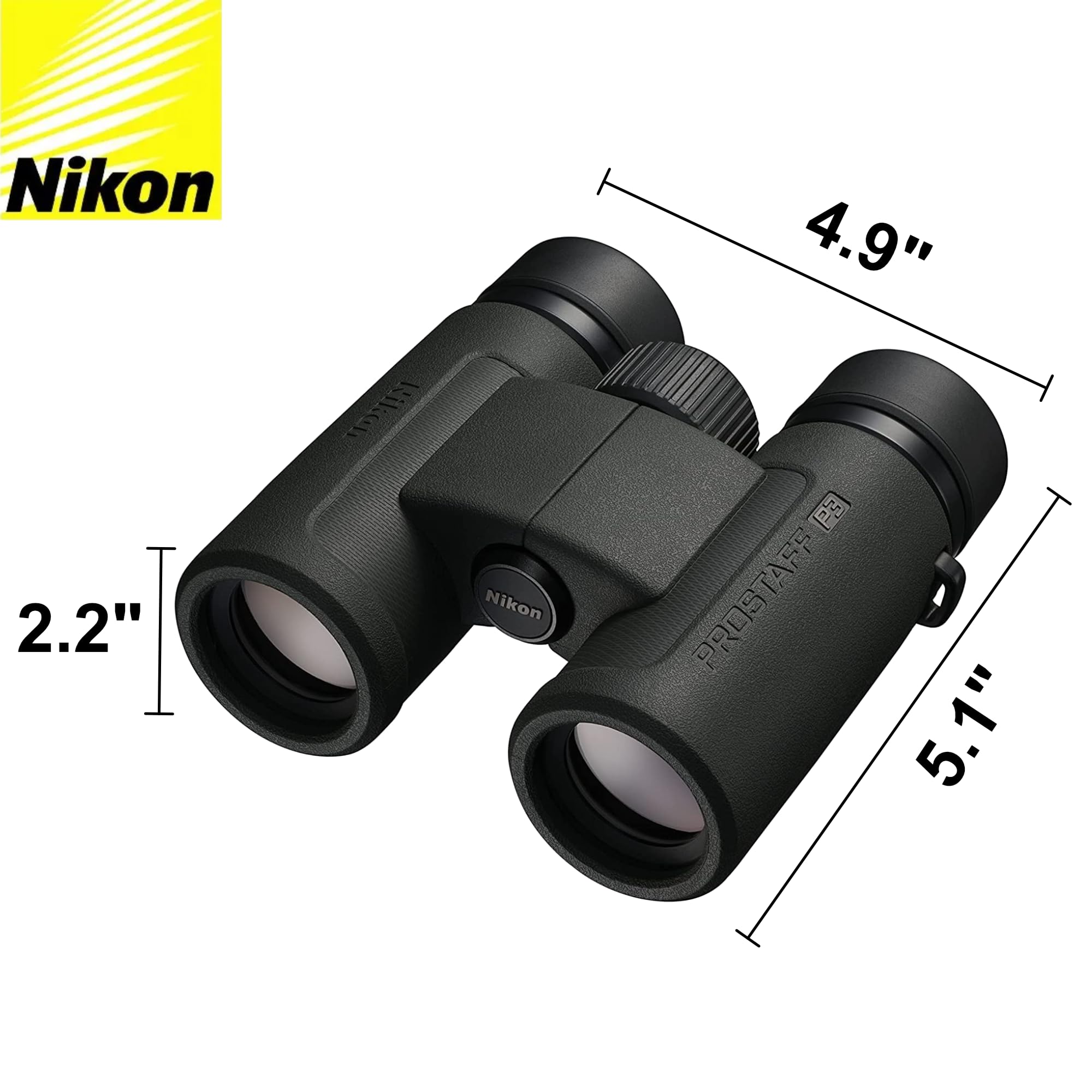 Foto 2 | Binoculares Nikon Prostaff P3 10x30 Negros Con Lente, Bolígrafo Y Tela - Venta Internacional.