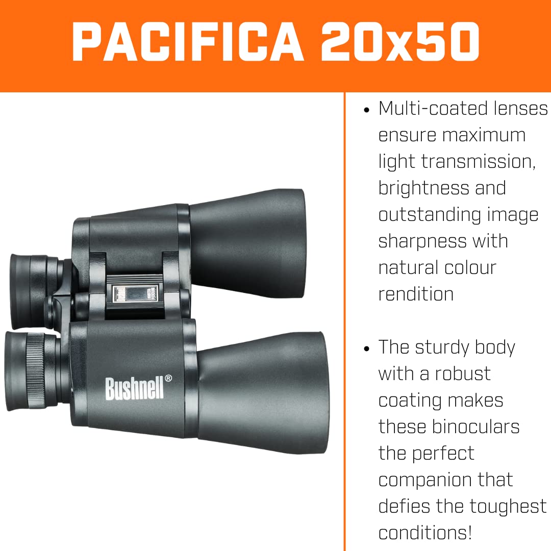 Foto 3 | Binoculares Bushnell Pacifica 20x50 Mm De Alta Potencia - Venta Internacional.