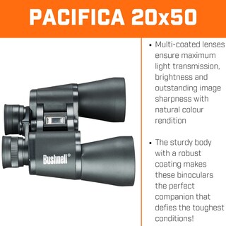 Foto 3 | Binoculares Bushnell Pacifica 20x50 Mm De Alta Potencia - Venta Internacional.