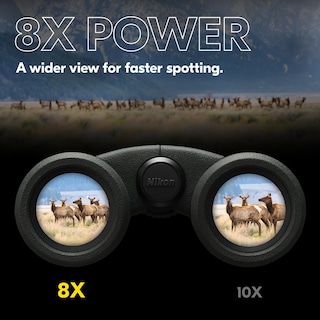 Foto 2 | Prismáticos Nikon Prostaff P3 8 X 30, Resistentes Al Agua Y A La Niebla, 480 G - Venta Internacional.