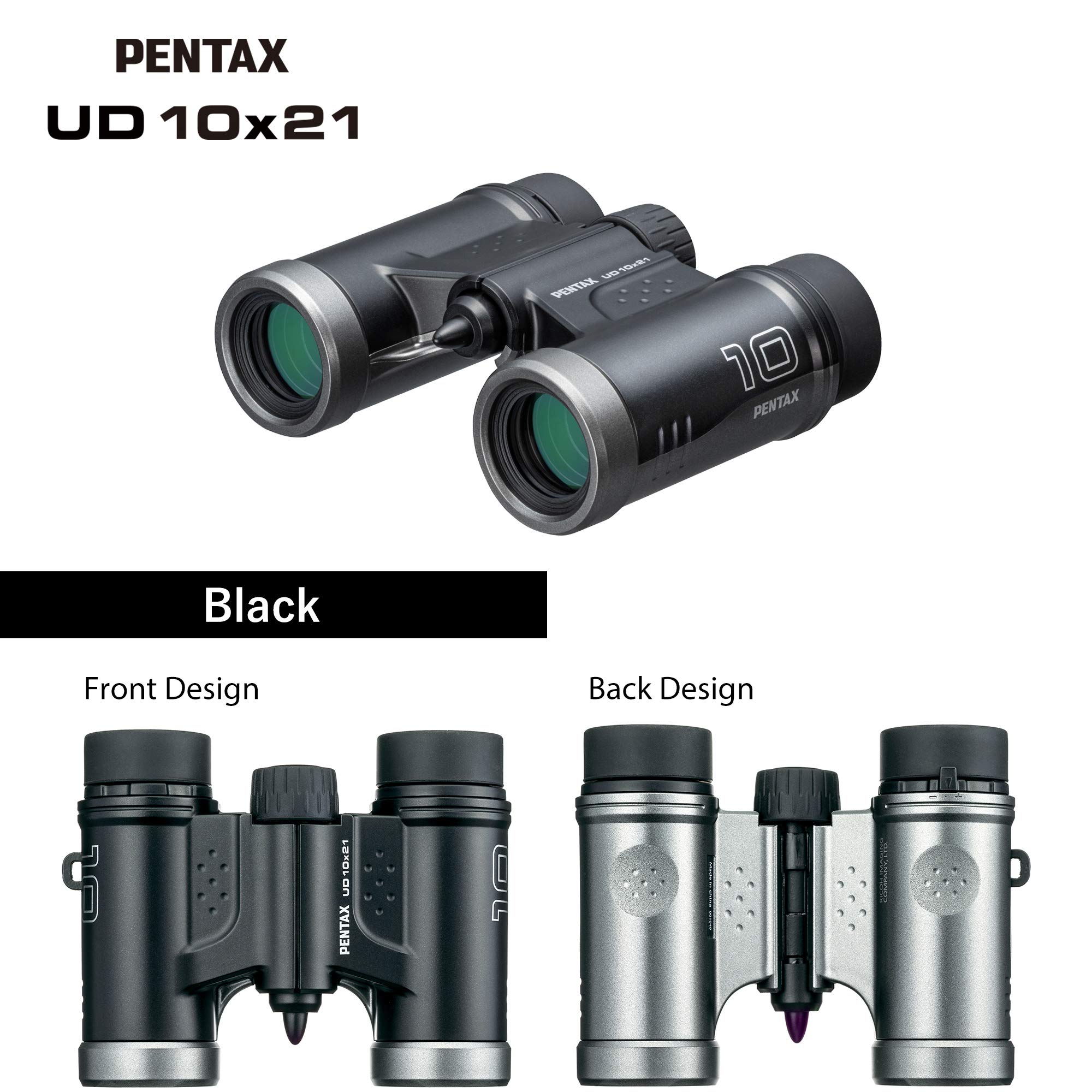 Foto 4 pulgar | Binoculares Pentax Ud 10x21- Negros Con Aumento De 10x - Venta Internacional.