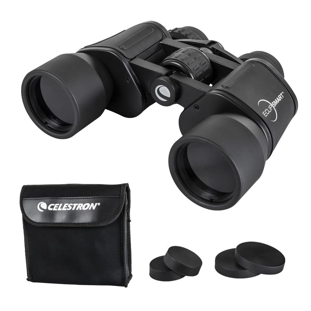 Prismáticos Para Eclipse Solar Celestron Eclipsmart, 10 X 42 Mm, Color Negro - Venta Internacional.