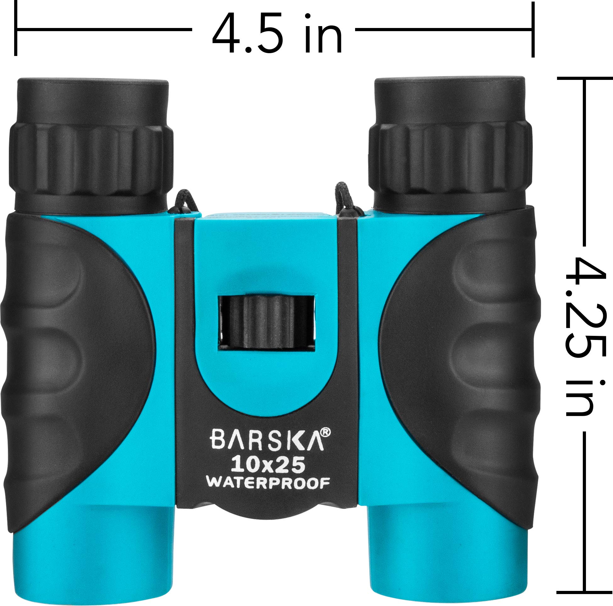 Foto 6 | Binoculares Barska Impermeables Compactos 10x25 Mm Azul Ab12726 - Venta Internacional.