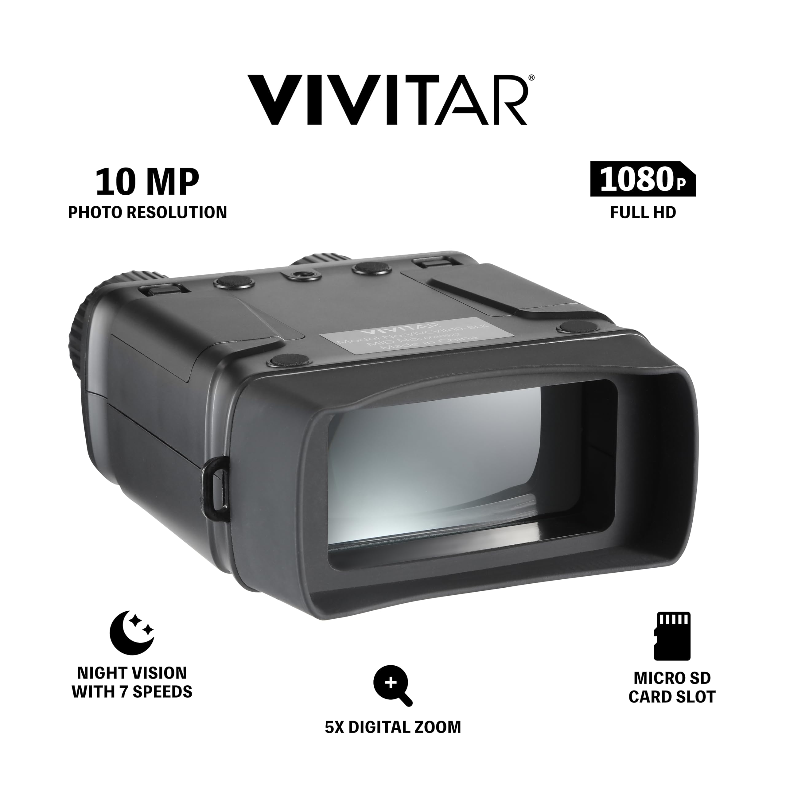 Foto 2 | Binoculares De Visión Nocturna, Cámara Vivitar, Aumento 4x - Venta Internacional.