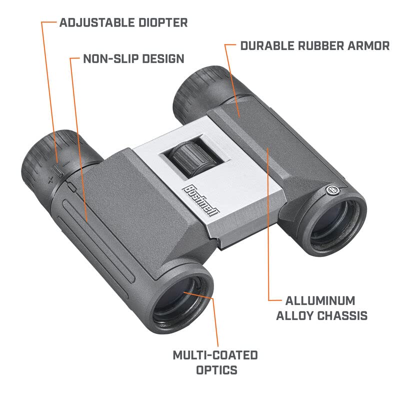 Foto 4 pulgar | Binoculares Bushnell Powerview 2 8x21, Diseño Compacto Y Plegable - Venta Internacional.