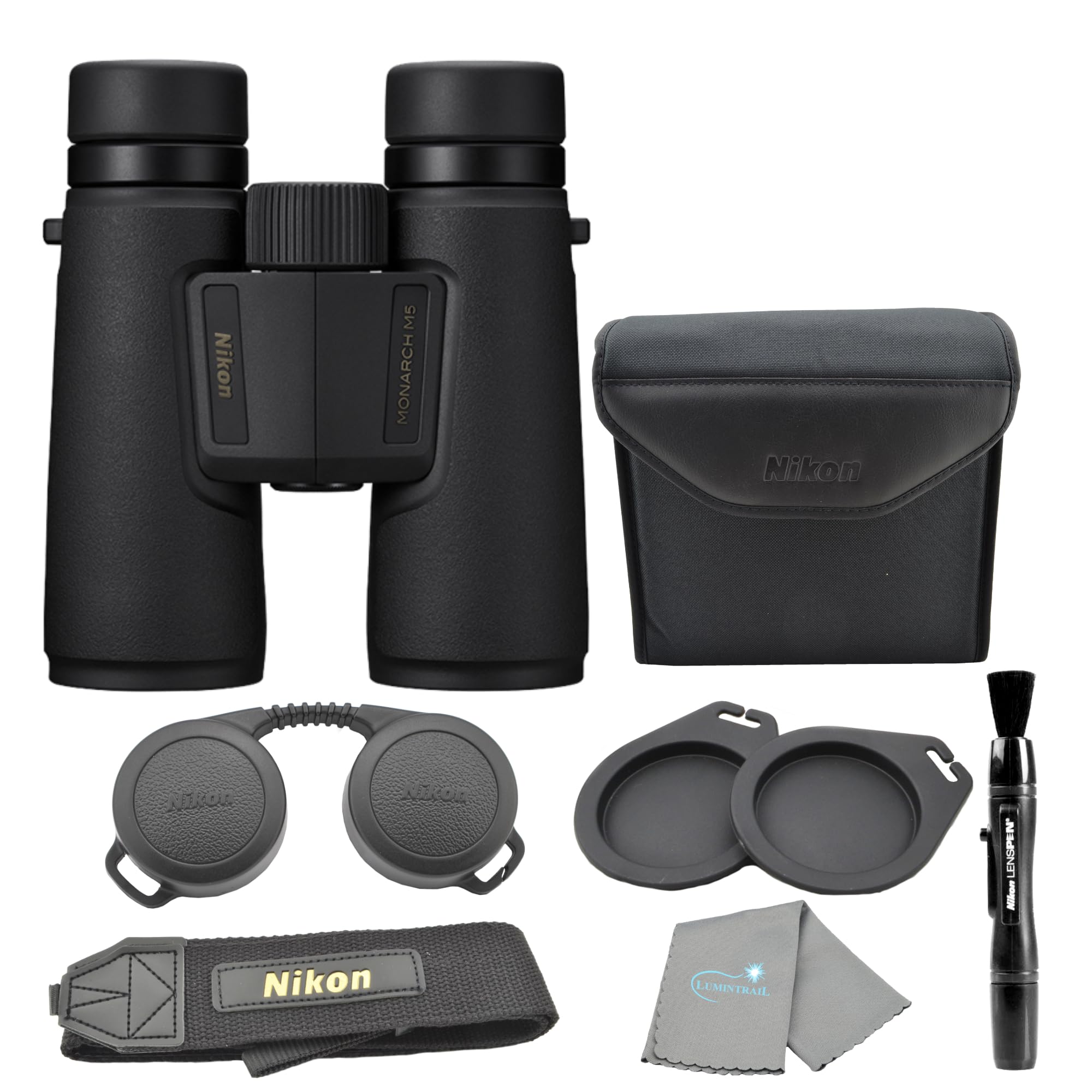 Foto 1 | Binoculares Nikon Monarch M5 10x42 con Lente y Bolígrafo Negro - Venta Internacional