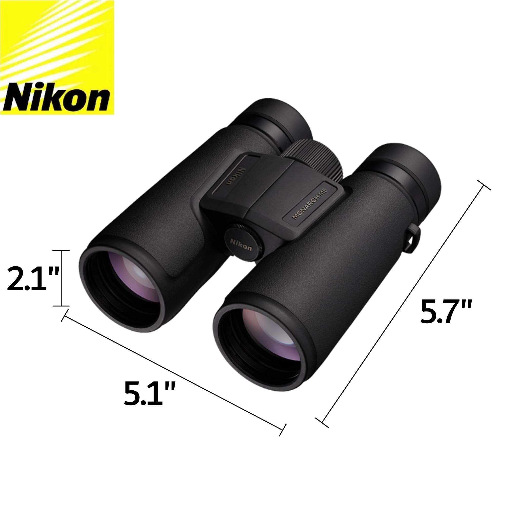 Foto 3 pulgar | Binoculares Nikon Monarch M5 10x42 con Lente y Bolígrafo Negro - Venta Internacional
