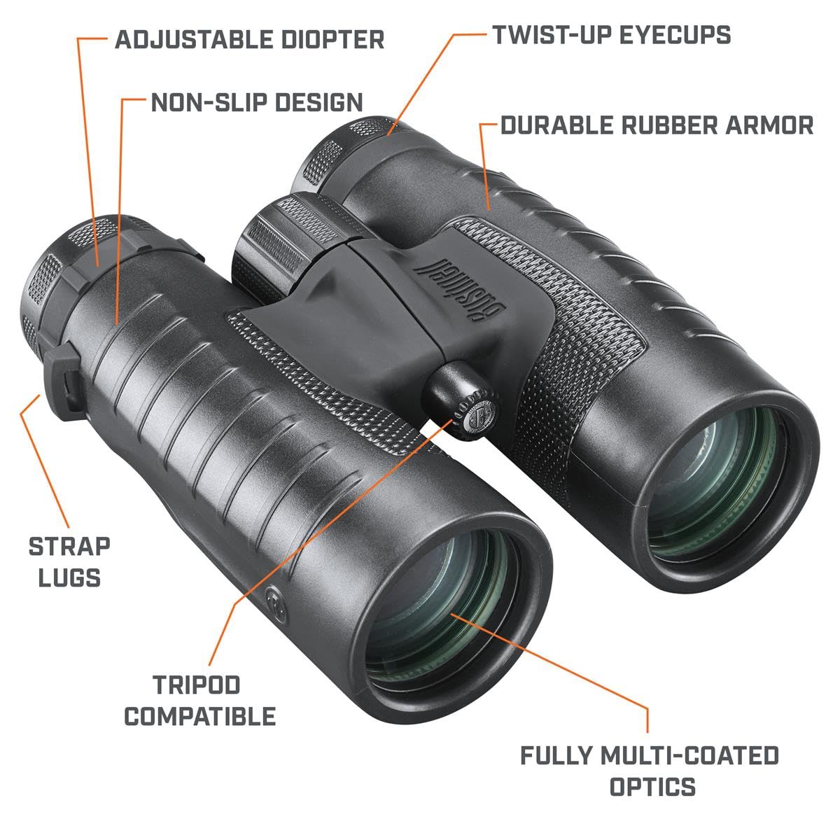 Foto 6 pulgar | Binoculares Bushnell Trophy Xlt 10x42 Mm Impermeables Negros - Venta Internacional.