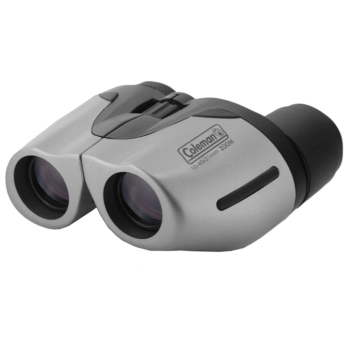 Binoculares Coleman Compact Zoom Plateados - Venta Internacional.