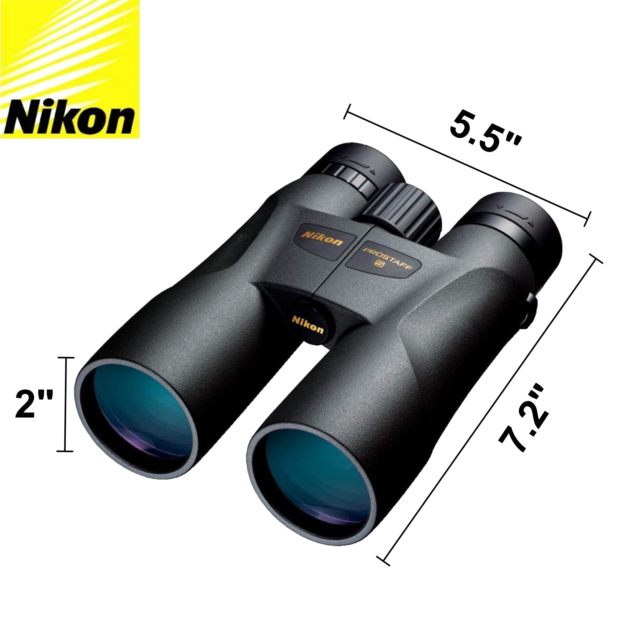 Foto 2 | Binoculares Nikon Prostaff 5 12x50 (7573) Negros Con Accesorios - Venta Internacional.