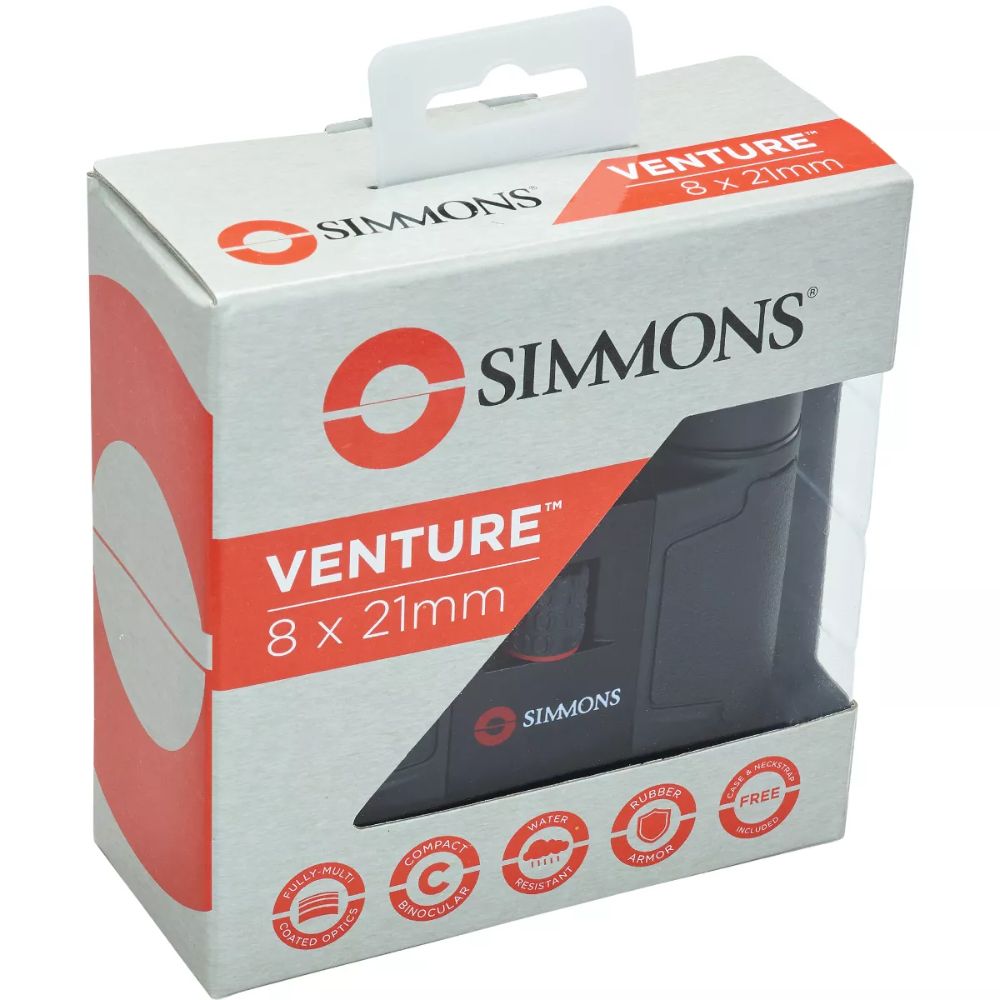 Foto 9 pulgar | Binoculares Simmons Venture 8x21 Compactos Con Resistencia Al Agua