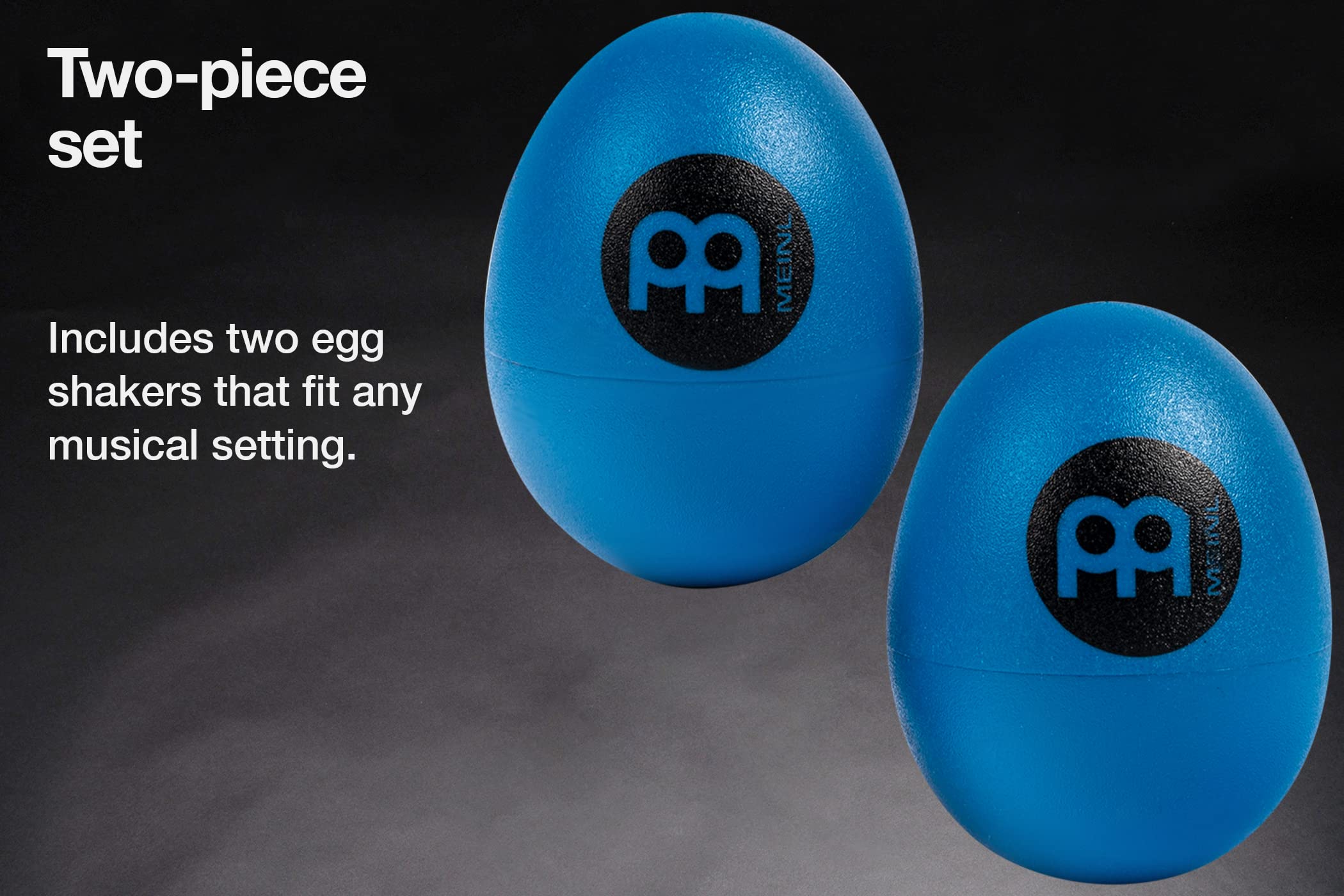 Foto 2 | Egg Shakers Meinl Percussion Es2-b - Set De 2 Unidades (plástico), Color Azul - Venta Internacional.