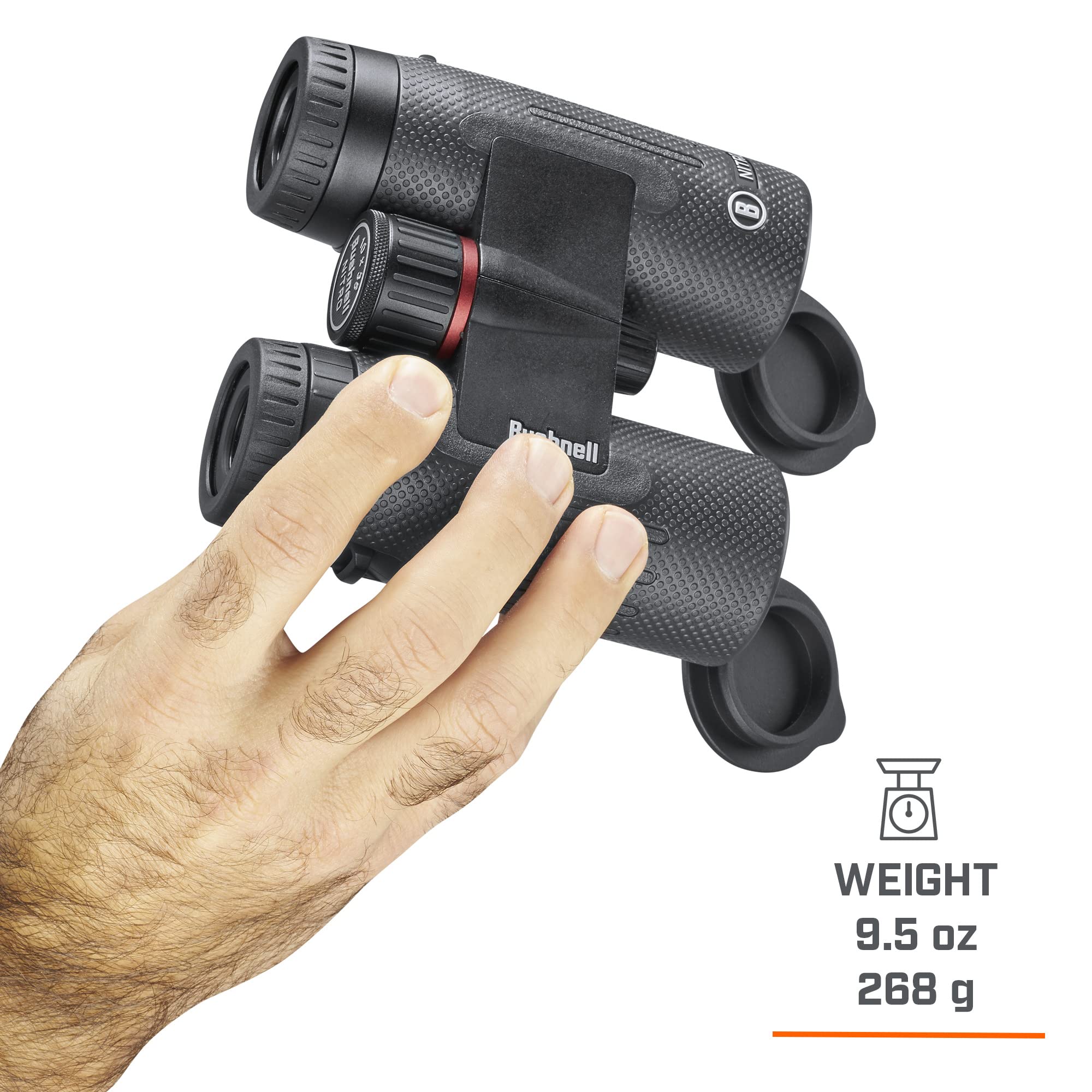 Foto 7 pulgar | Binoculares Bushnell Nitro 10x36 Mm Con Techo Negro - Venta Internacional.