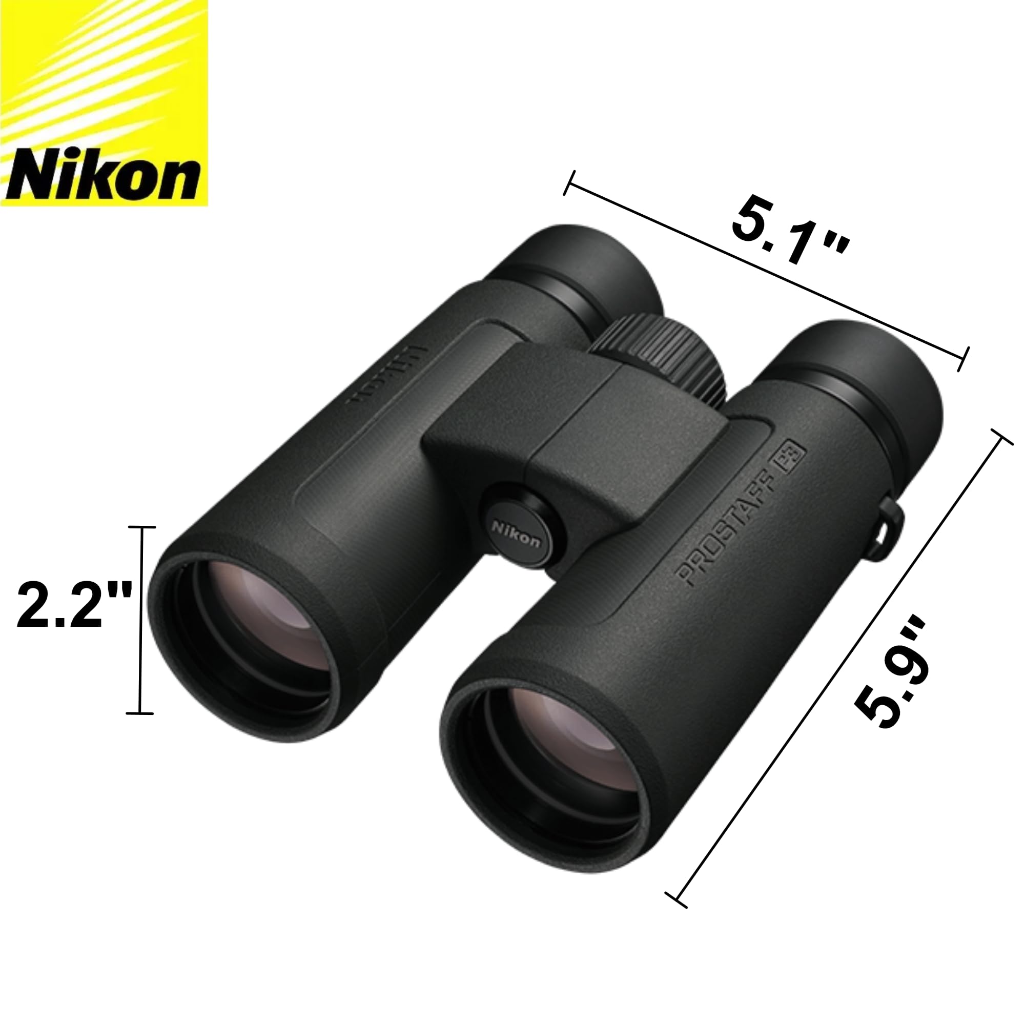 Foto 2 | Binoculares Nikon Prostaff P3 10x42 Negros Con Lente, Bolígrafo Y Tela - Venta Internacional.