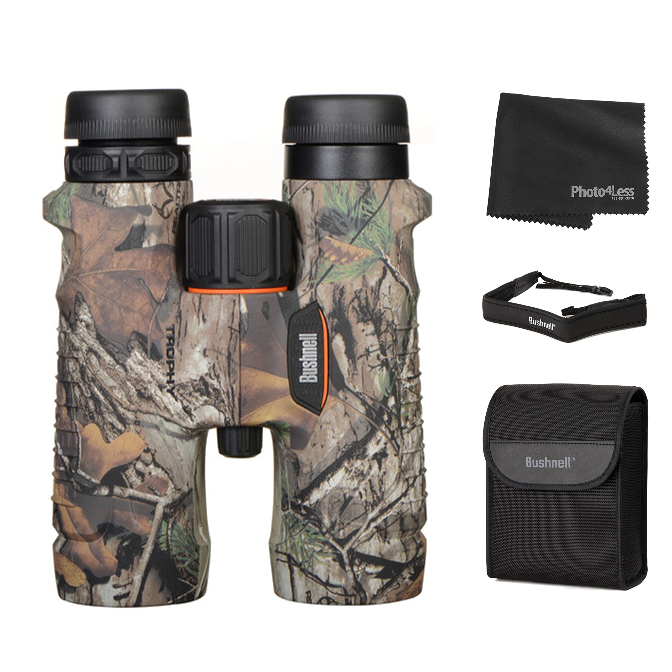 Binoculares Bushnell Trophy De 10 X 42 Mm Con Kit De Lentes - Realtree Xtra - Venta Internacional.