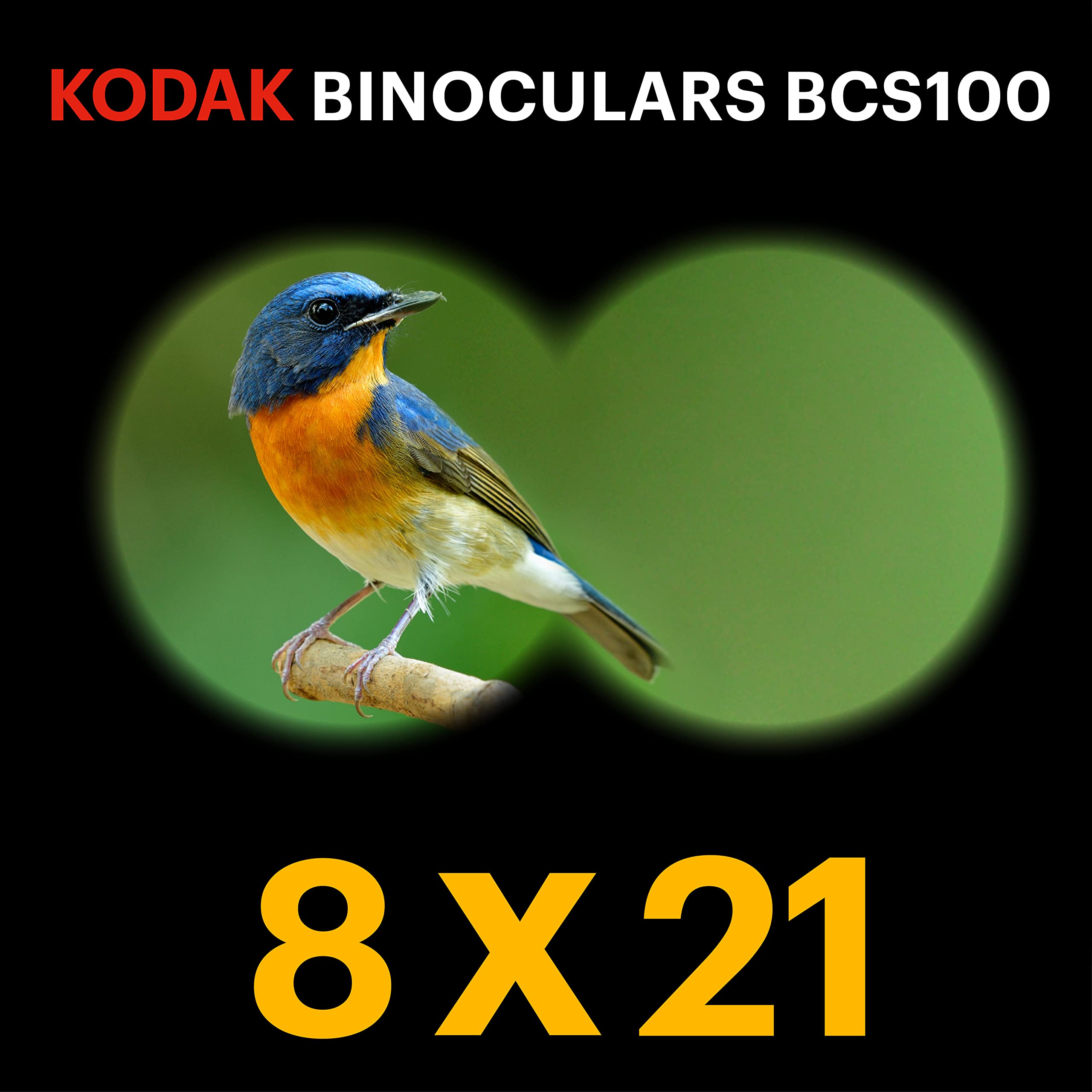 Foto 3 pulgar | Binoculares Kodak Bcs100 Para Niños Con Aumento De 8x Con Correa, Color Azul - Venta Internacional.