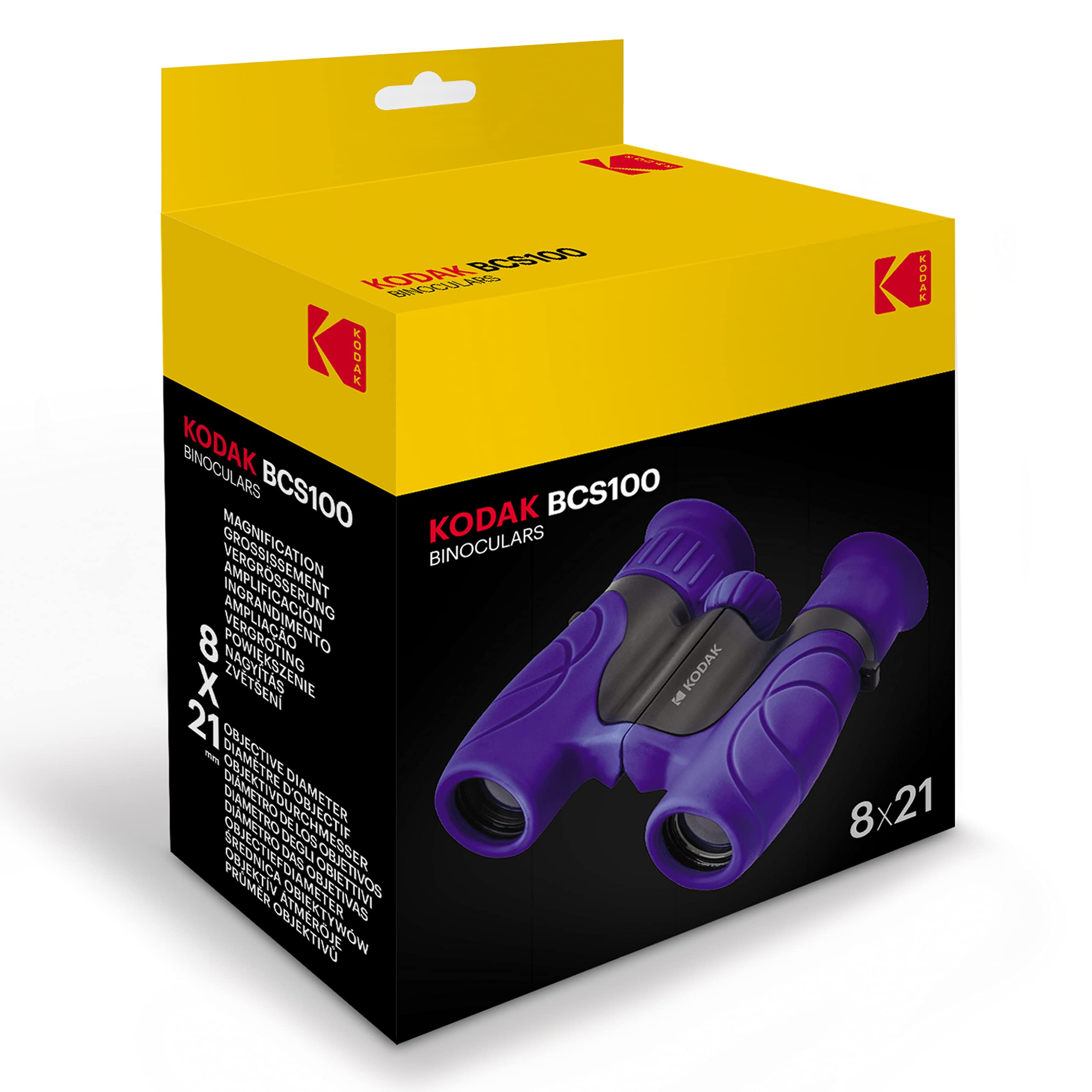 Foto 7 | Binoculares Kodak Bcs100 Para Niños Con Aumento De 8x Con Correa, Color Azul - Venta Internacional.