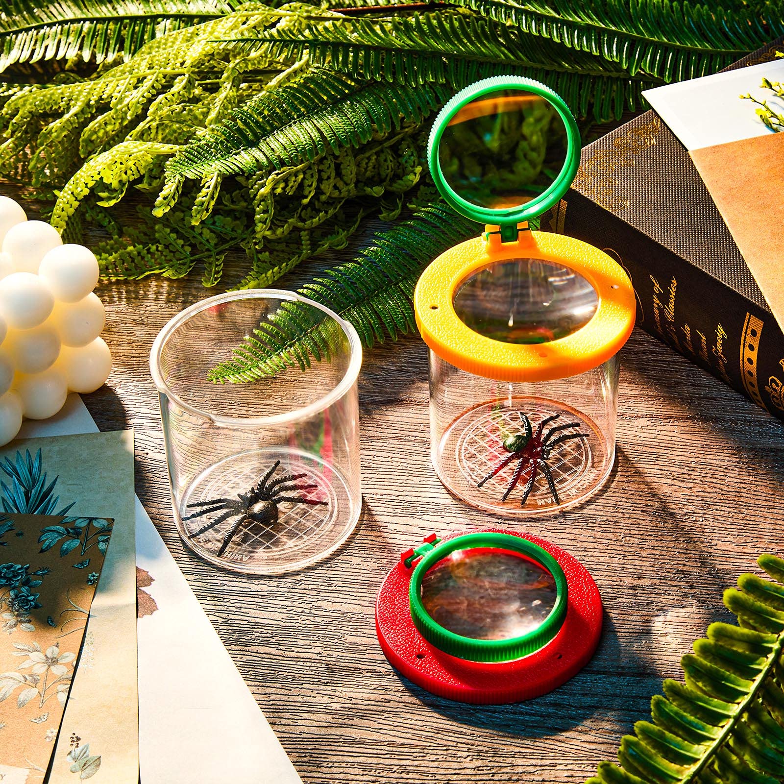 Foto 5 | Kit Bug Catcher Skylety, 4 Unidades, Con Visor De Insectos Y Lupa - Venta Internacional.
