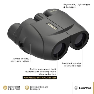 Foto 2 | Prismáticos Leupold Bx-1 Rogue De 10 X 25 Mm, Impermeables Y A Prueba De Niebla - Venta Internacional.