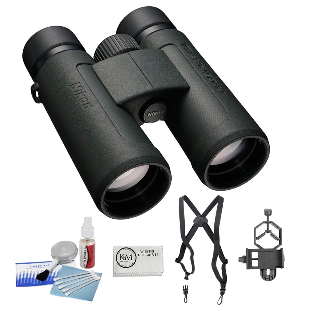 Foto 2 pulgar | Binoculares Nikon Prostaff P3 10x42 Con Arnés Y Kit De Limpieza - Venta Internacional.