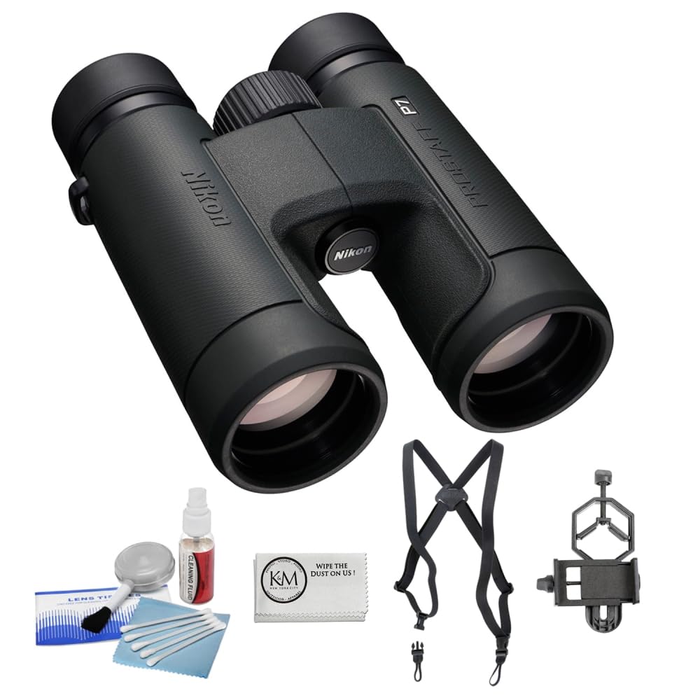 Foto 1 | Binoculares Nikon Prostaff P7 8x42 Con Arnés Y Kit De Limpieza - Venta Internacional.
